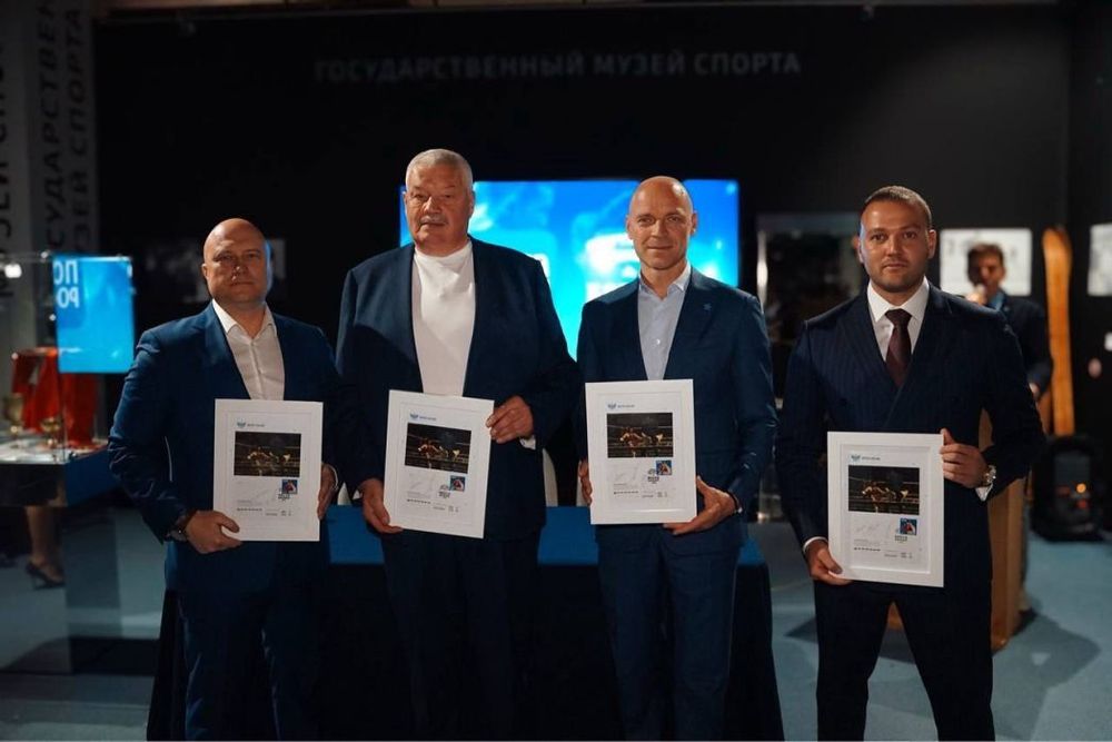 В Государственном музее спорта прошло торжественное гашение марки «Бокс»