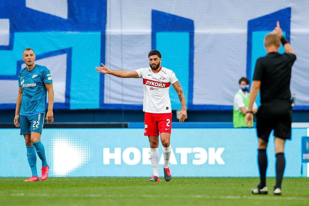 Участие защитника «Спартака» Жиго в матче с «Локомотивом» находится под вопросом Участие защитника «Спартака» Жиго в матче с «Локомотивом» находится под вопросом