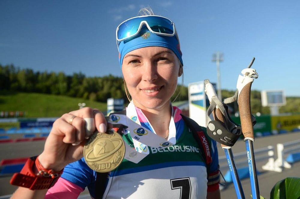 Глазырина и Латыпов взяли бронзу на чемпионате мира по летнему биатлону