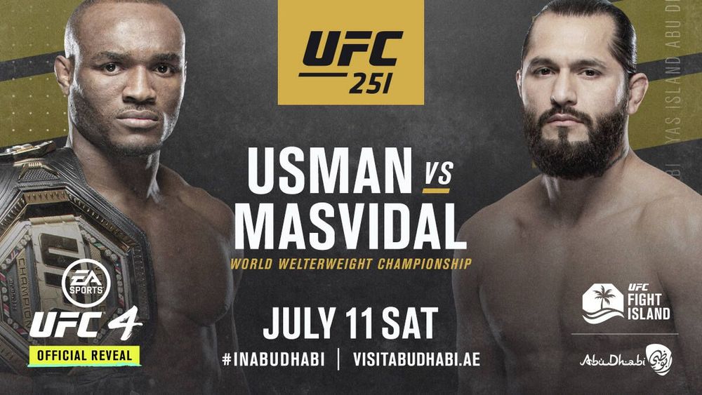 UFC 251: обзор первого турнира на Бойцовском острове – расписание боев и состав участников