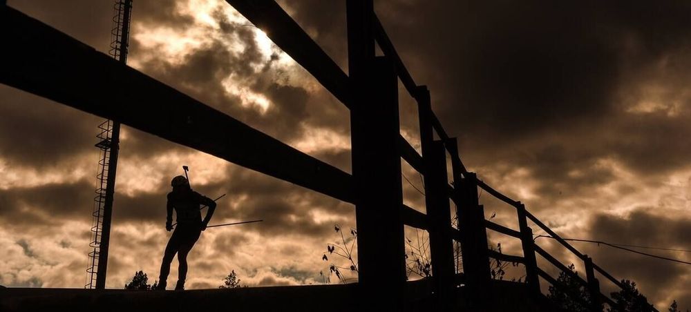 Контрольная тренировка мужской сборной: Латыпов выиграл суперпасьют, Бабиков – второй