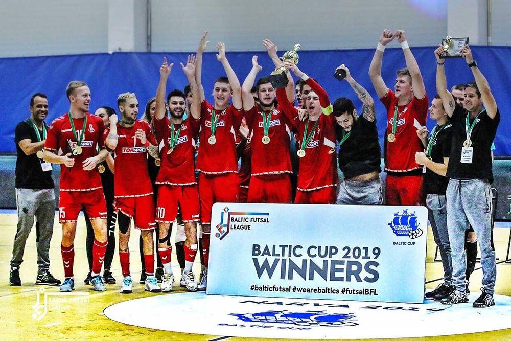 «Волки» заняли второе место на Baltic Futsal Cup