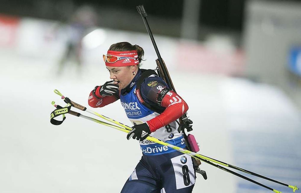 Триумф Германии в гонке преследования! У Юрловой-Перхт 7 промахов