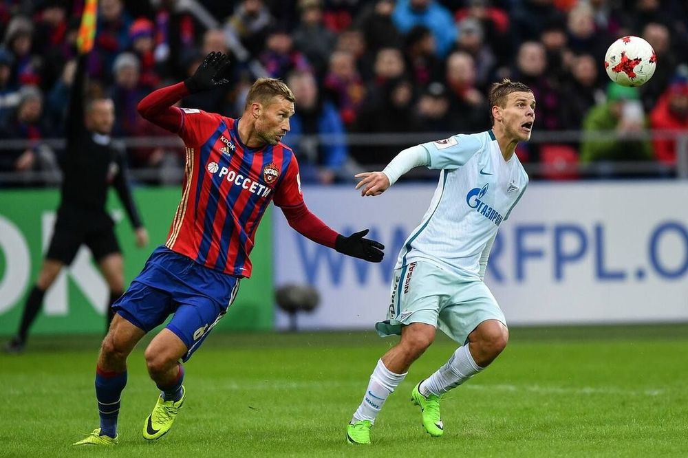 ЦСКА в меньшинстве удержал ничью с «Зенитом»