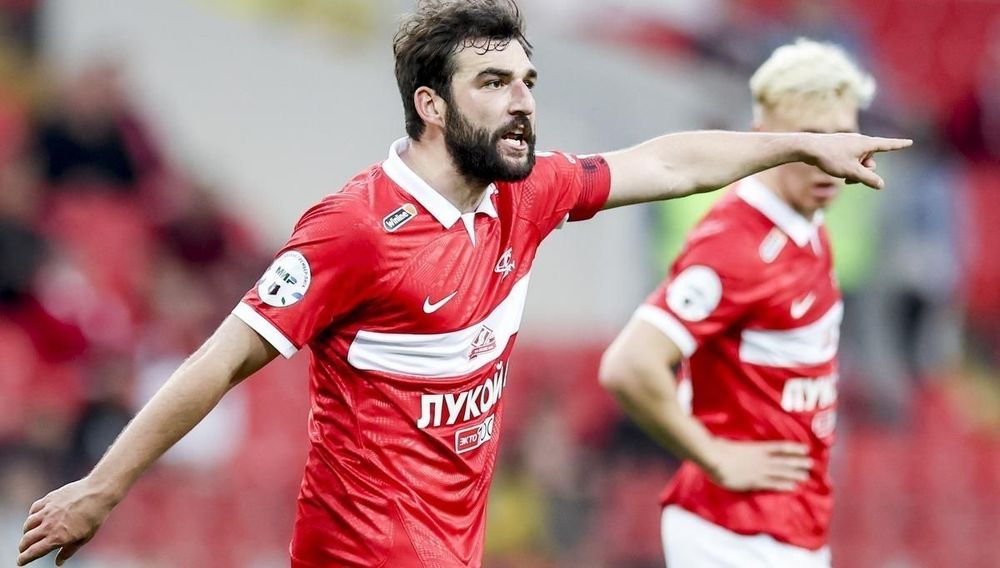 Защитник «Спартака» Джикия: В конце понеслись вперед, ошиблись и пропустили нелепый гол Защитник «Спартака» Джикия: В конце понеслись вперед, ошиблись и пропустили нелепый гол