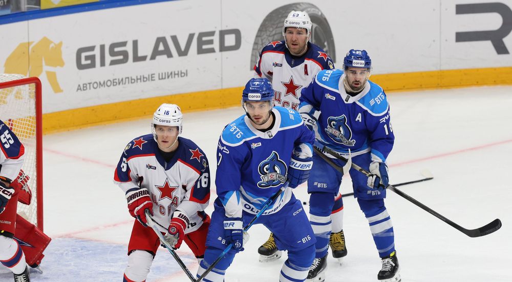 СКА потерпел второе поражение кряду, проиграв «Динамо»