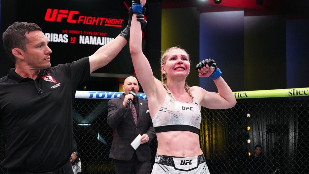 «17 швов наложили, все было в крови». Железнякова рассказала о подготовке к бою на турнире UFC в Канаде
