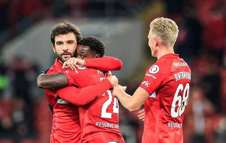  «Спартак» закрыл поражение от ЦСКА, разгромив «Кубань» в 1/8 Кубка России