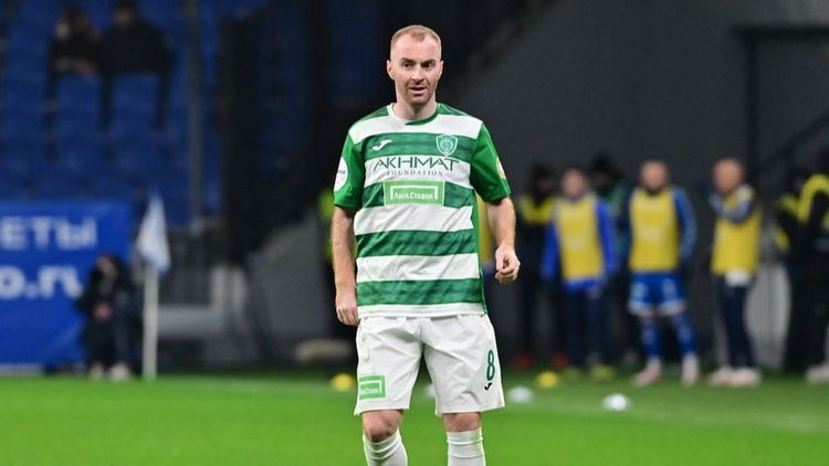 В «Ахмате» назвали удовлетворительным состояние Богосаваца после столкновения в матче с «Ростовом»