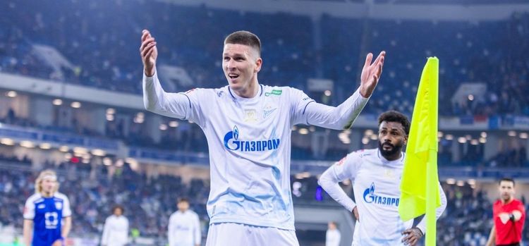 «Надеемся отпраздновать вместе много славных побед!», – «Зенит» поздравил Соболева с днем рождения