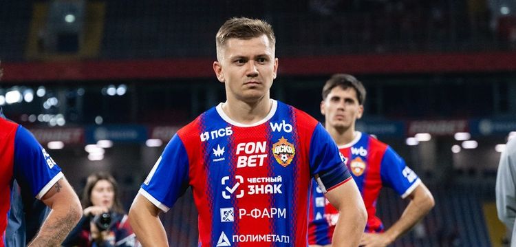 Кисляк назвал Облякова лидером раздевалки ЦСКА в отсутствие Акинфеева и Мойзеса