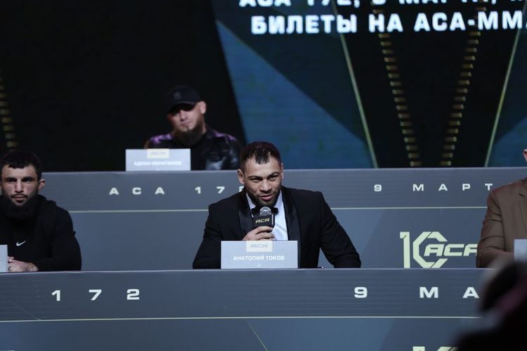 Бой-реванш Анатолия Токова - Шарафа Давлатмуродова на ACA 174