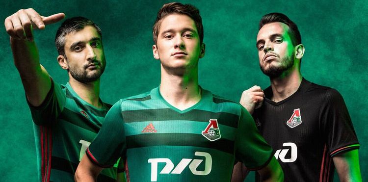 Новая форма «Локо»: зеленый — основной, «шпалы» — на груди