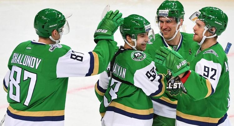 Нападающий «СКА-Серебряные Львы» Андрей Алтыбармакян: Чувствую, что «Салават» меня окружает»