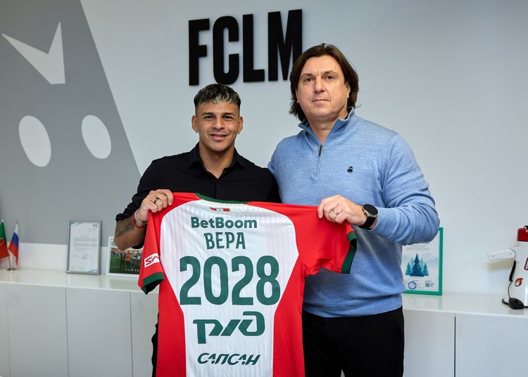 Лукас Вера. Фото ФК «Локомотив»