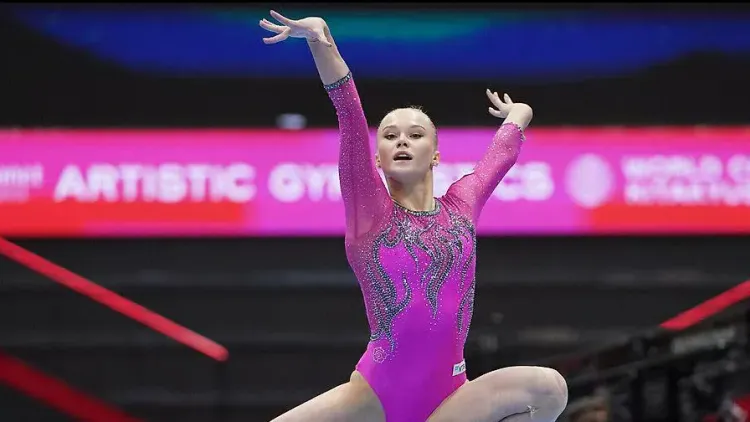 Болельщица «Спартака» Мельникова стала чемпионкой Европы в опорном прыжке