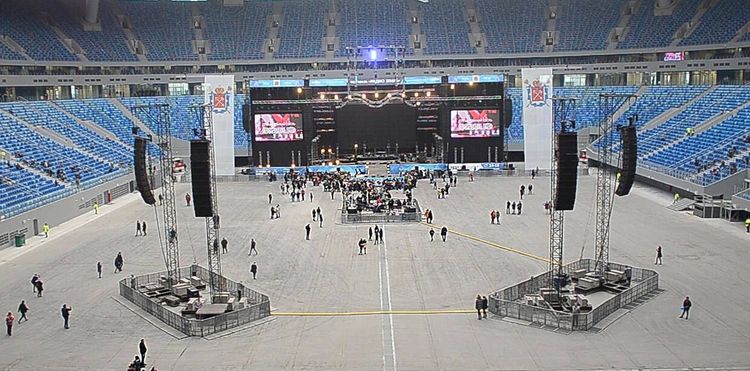 No Криминалити. Годзилла протестировал новую арену «Зенита»! (ВИДЕО)