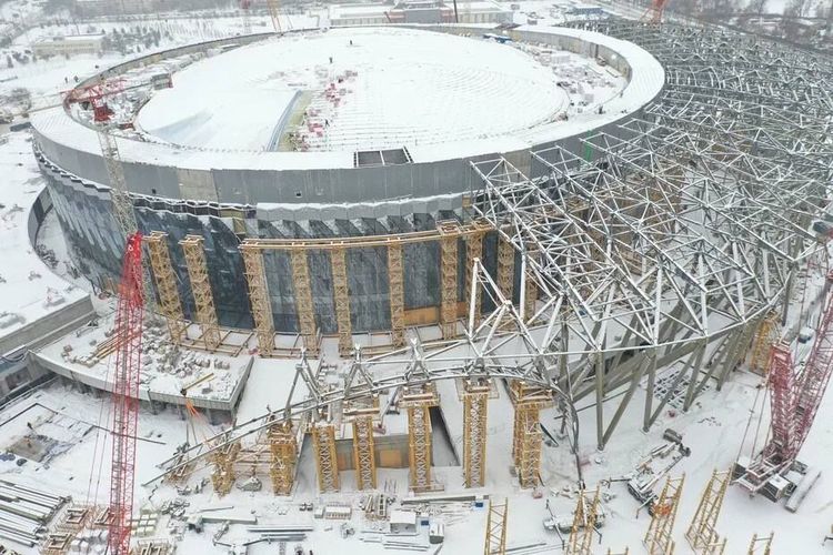 Депутат Госдумы Милонов: «СКА Арена» строится быстро и очень красиво — вопросов нет