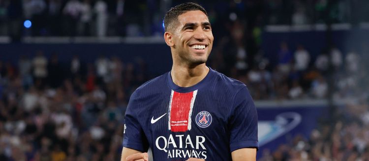 Ашраф Хакими признан футболистом года в Африке