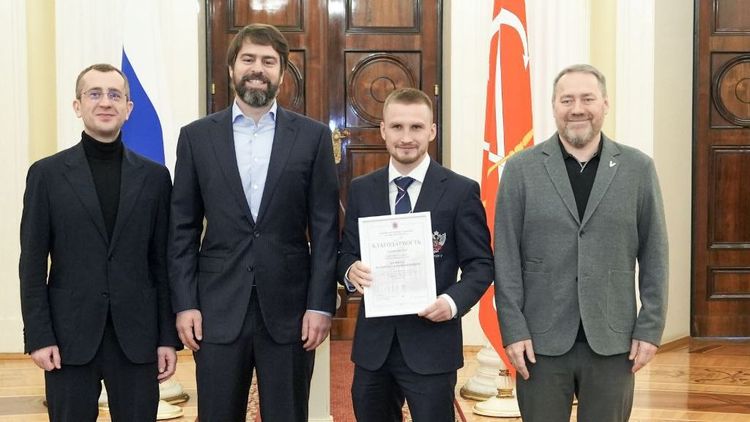 В Мариинском дворце наградили лучших боксеров Санкт-Петербурга