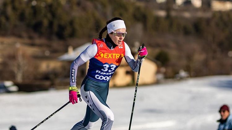 Непряева финишировала 16-ой в раздельной гонке на Кубке мира