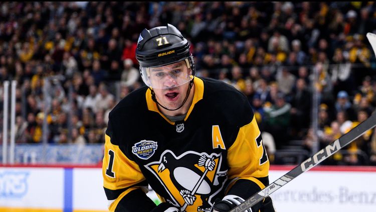 Малкин был признан первой звездой матча, Кучеров — третьей