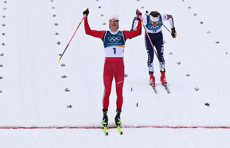 Клебо и Сван выиграли спринт на Олимпиаде