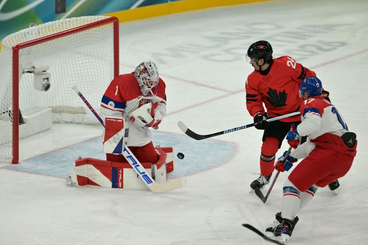 Сборная Канады в овертайме победила Чехию и вышла в полуфинал Олимпиады