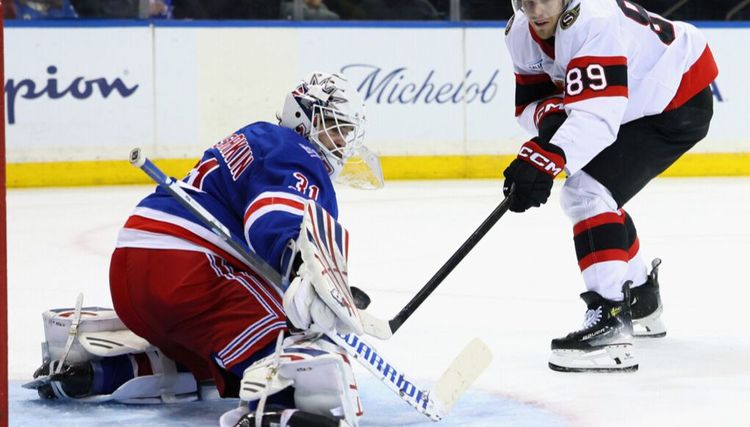 Шестеркина признали третьей звездой матча против «Оттавы»