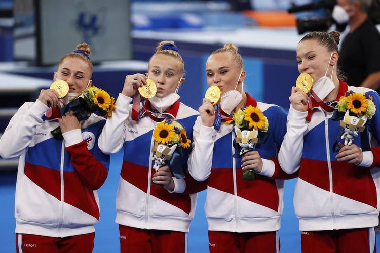 Светлана Хоркина отреагировала на золото российских гимнасток на Олимпиаде-2020