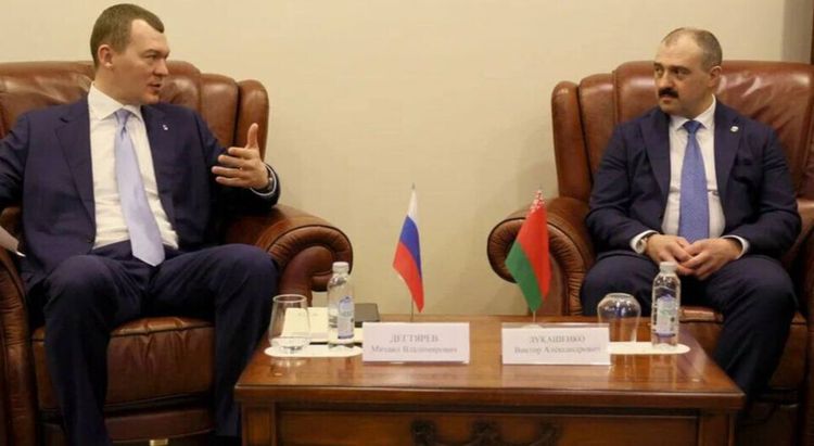 Дегтярев обсудил с президентом НОК Белоруссии Лукашенко ситуацию по восстановлению в правах спортсменов