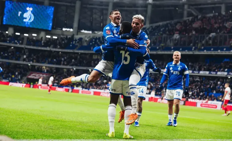 «Динамо» разгромило «Спартак» в полуфинале Кубка России
