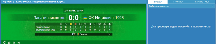 Для просмотра видеотрансляции нужно иметь положительный баланс