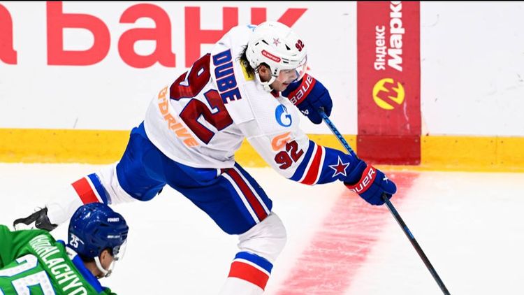 Нападающий СКА Дюбе: Санкт-Петербург лучше, чем Челябинск