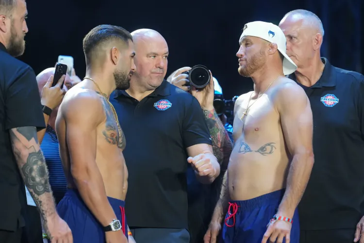 Илия Топурия - Джастин Гэйджи 15 июня: прямая трансляция UFC Freedom 250