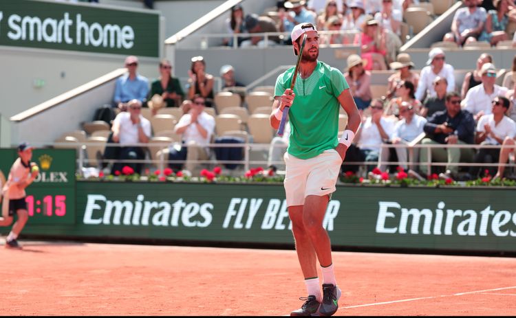 Хачанов уступил Умберу и покинул турнир ATP 500 в Гамбурге 