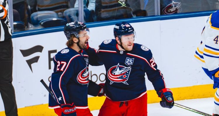 «Коламбус» одолел «Баффало», у Воронкова — заброшенная шайба