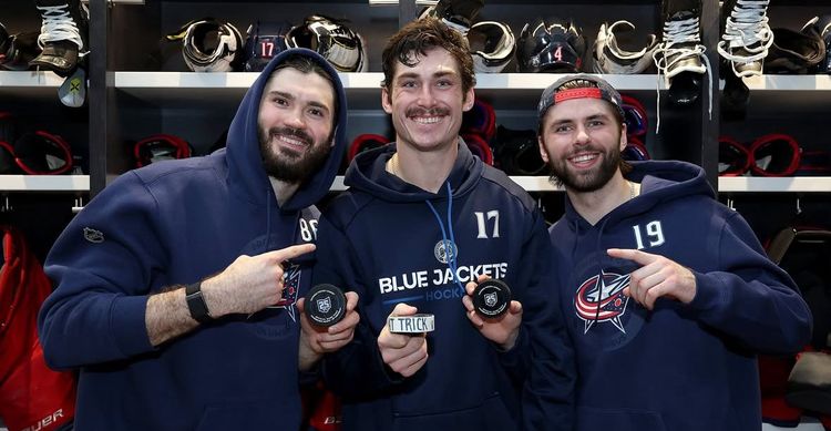 «Коламбус» обыграл «Тампу» в результативном матче, Кучеров набрал четыре очка