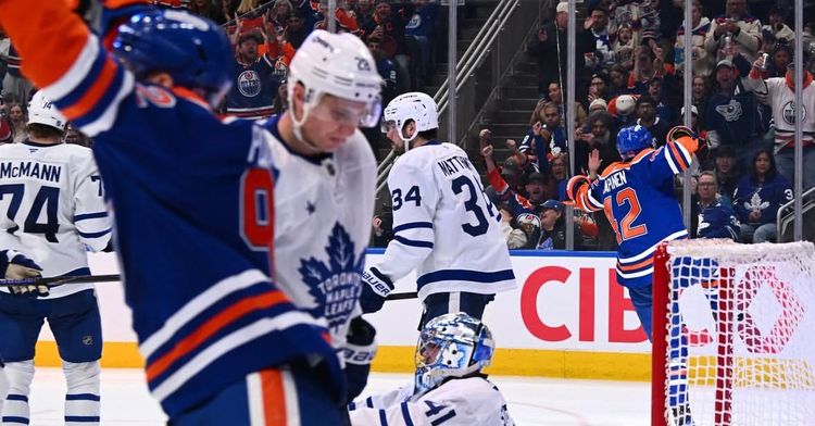 «Эдмонтон» уступил «Торонто» дома, Подколзин записал ассист