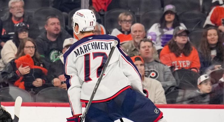 Передача Марченко помогла «Коламбусу» обыграть «Филадельфию»