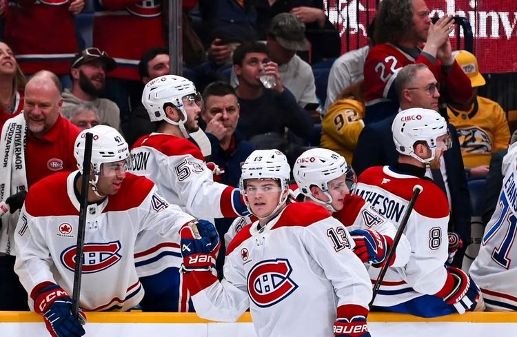 Демидов набрал 2 очка, «Монреаль» обыграл «Нэшвилл» на выезде