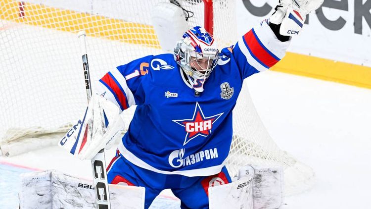 Вратарь СКА Иванов: Готов сыграть в четвертом матче с ЦСКА