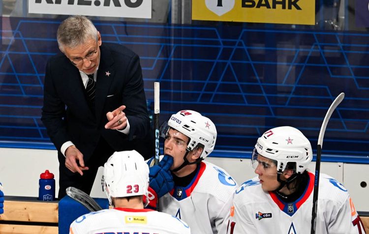 Ларионов назвал задачу СКА в регулярном чемпионате КХЛ