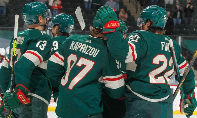 «Миннесота» переиграла «Вегас» в НХЛ. Тарасенко и Дорофеев забили по голу
