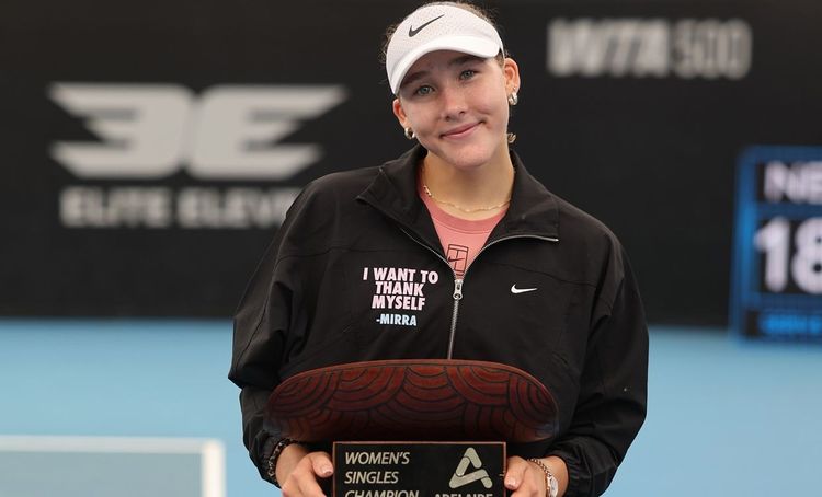 Россиянка создает мемы! Мирра Андреева выиграла турнир в Аделаиде