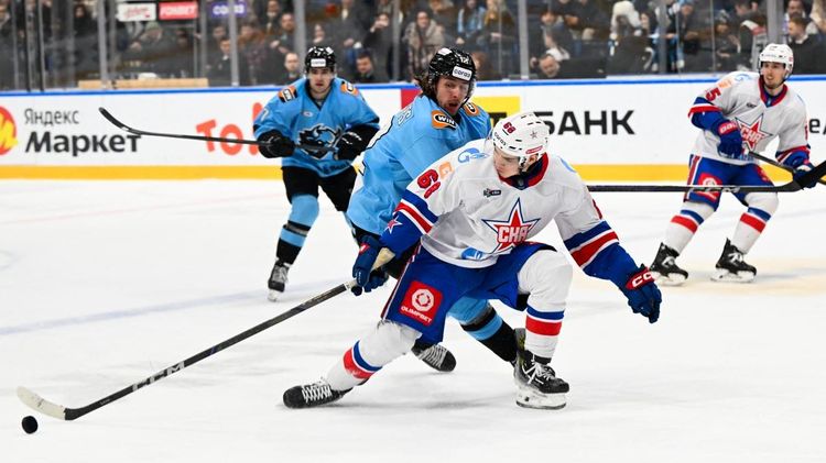 СКА прервал безвыигрышную серию из семи матчей, победив по буллитам минское «Динамо»