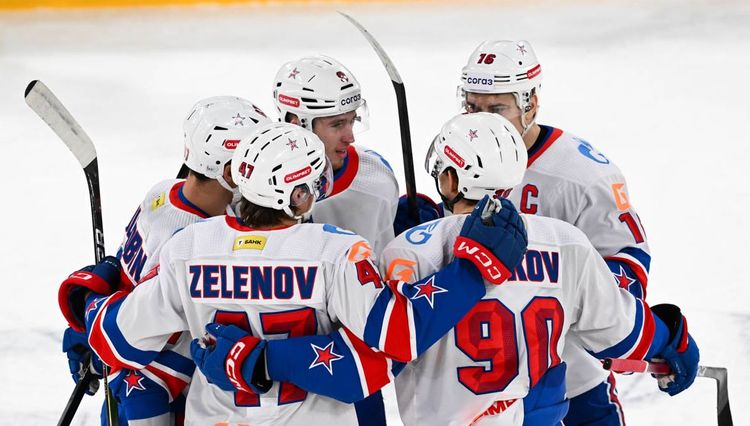 СКА разгромил «Нефтехимик», продлив победную серию до трех матчей подряд в КХЛ