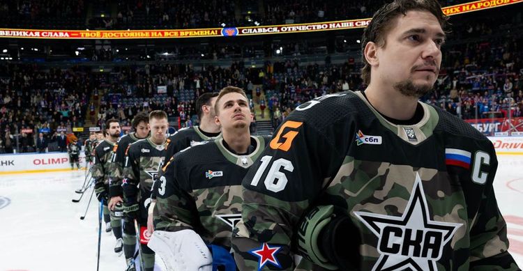 СКА победил «Адмирал» и вышел в плей-офф КХЛ