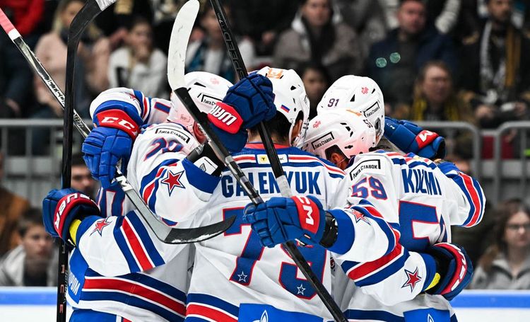 СКА без Ларионова обыграл казанский «АК Барс» в матче КХЛ