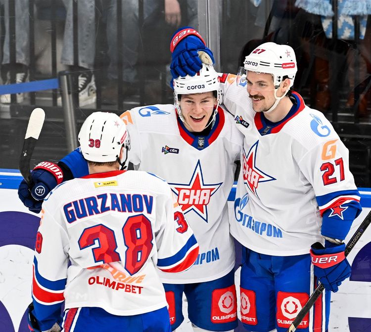 СКА победил минское «Динамо» в КХЛ